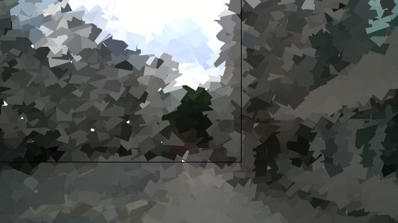 multiple applies of the impressionist effect