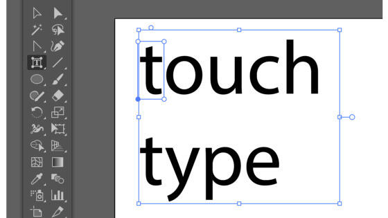touch type