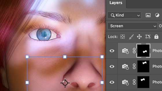 adjustment layers