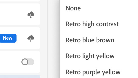 profiles for the colorize