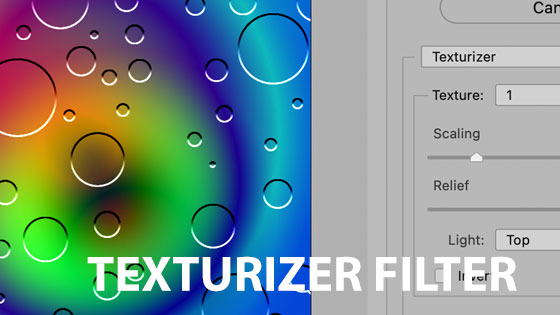 texturizer filter Photoshop