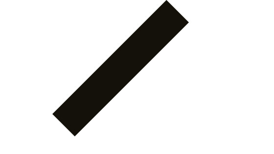 diagonal line