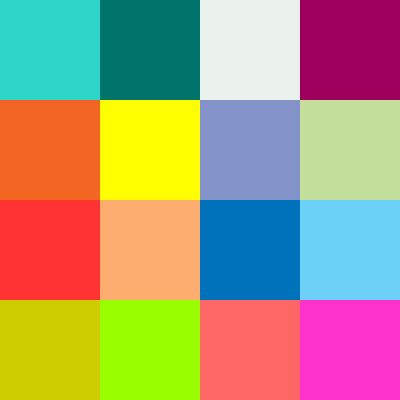 random grid color pattern