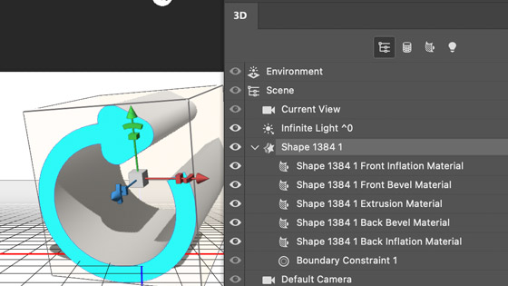 3d extrusion shapes