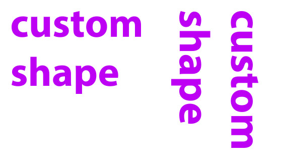 rotate shapes