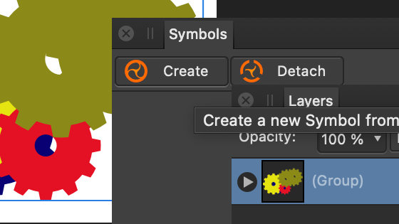 group layers