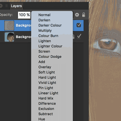 high pass filter layers filter in affinity photo