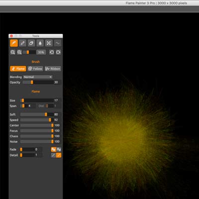 paint dab layers for flame painter and photoshop