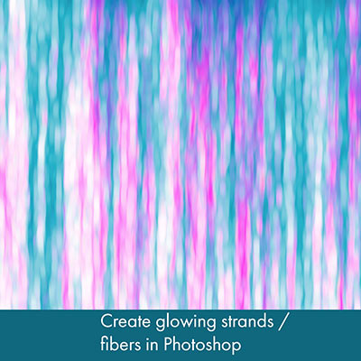 glowing strands fibers filter photoshop maximum filter